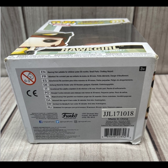 Funko Pop! DC Comics Bombshells Hawkgirl #223 Collectible Vinyl Figure - Picture 6 of 6